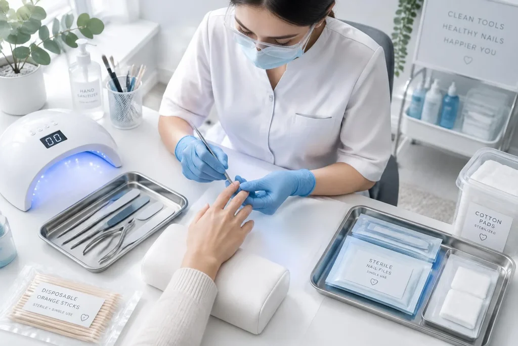 Prothésiste ongulaire : protégez votre santé et vos outils à chaque prestation
