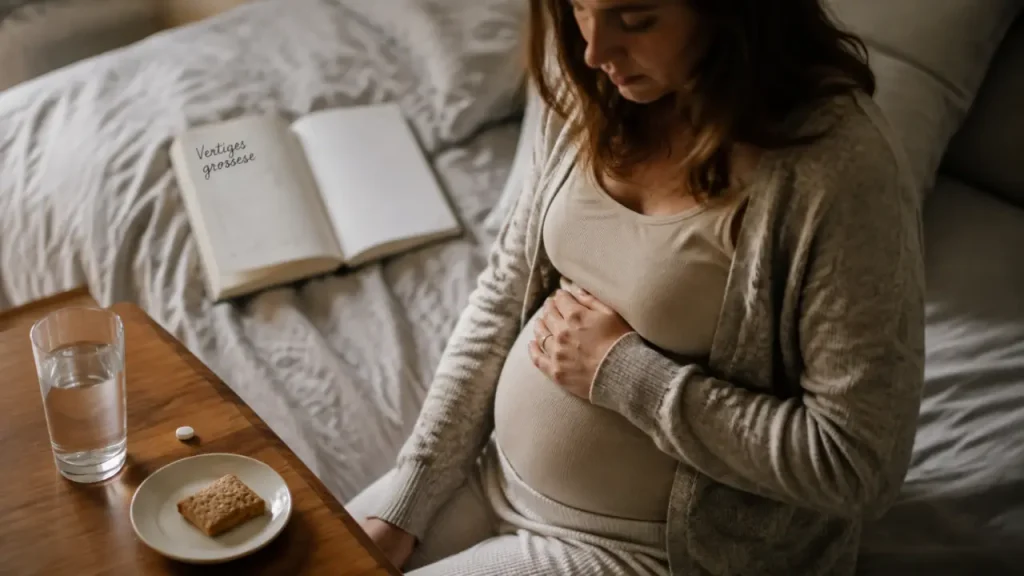 Vertiges pendant la grossesse : fréquents au 1er trimestre, plus à surveiller au 3e
