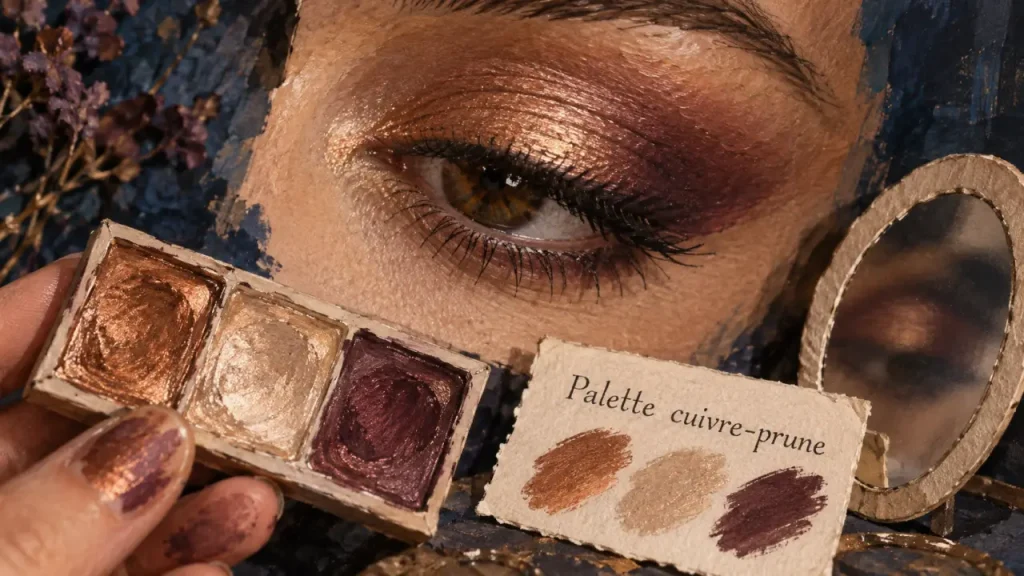 Maquillage yeux marrons : le contraste qui rend le regard magnétique