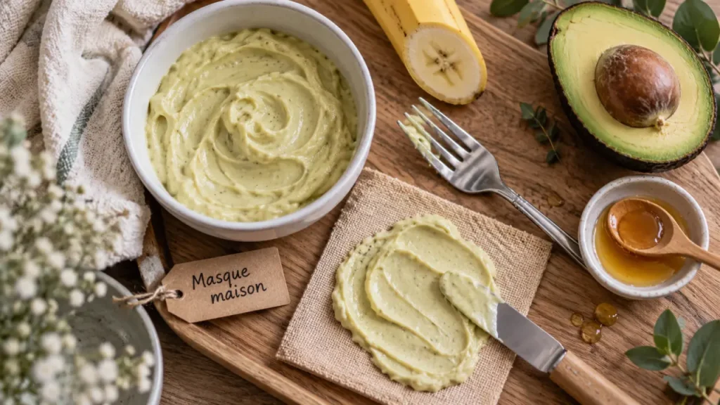 4 masques hydratants maison pour retrouver une peau souple sans tiraillements