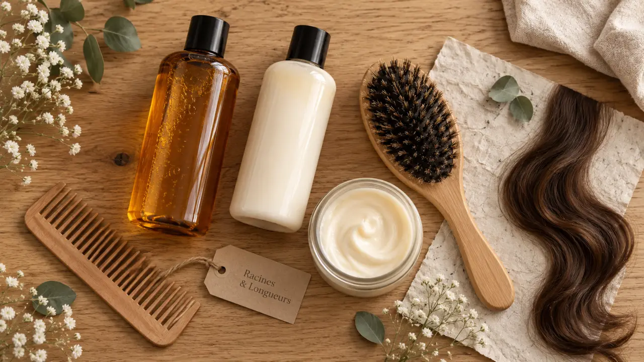 Soins pour les cheveux : shampoing, après-shampoing, masque